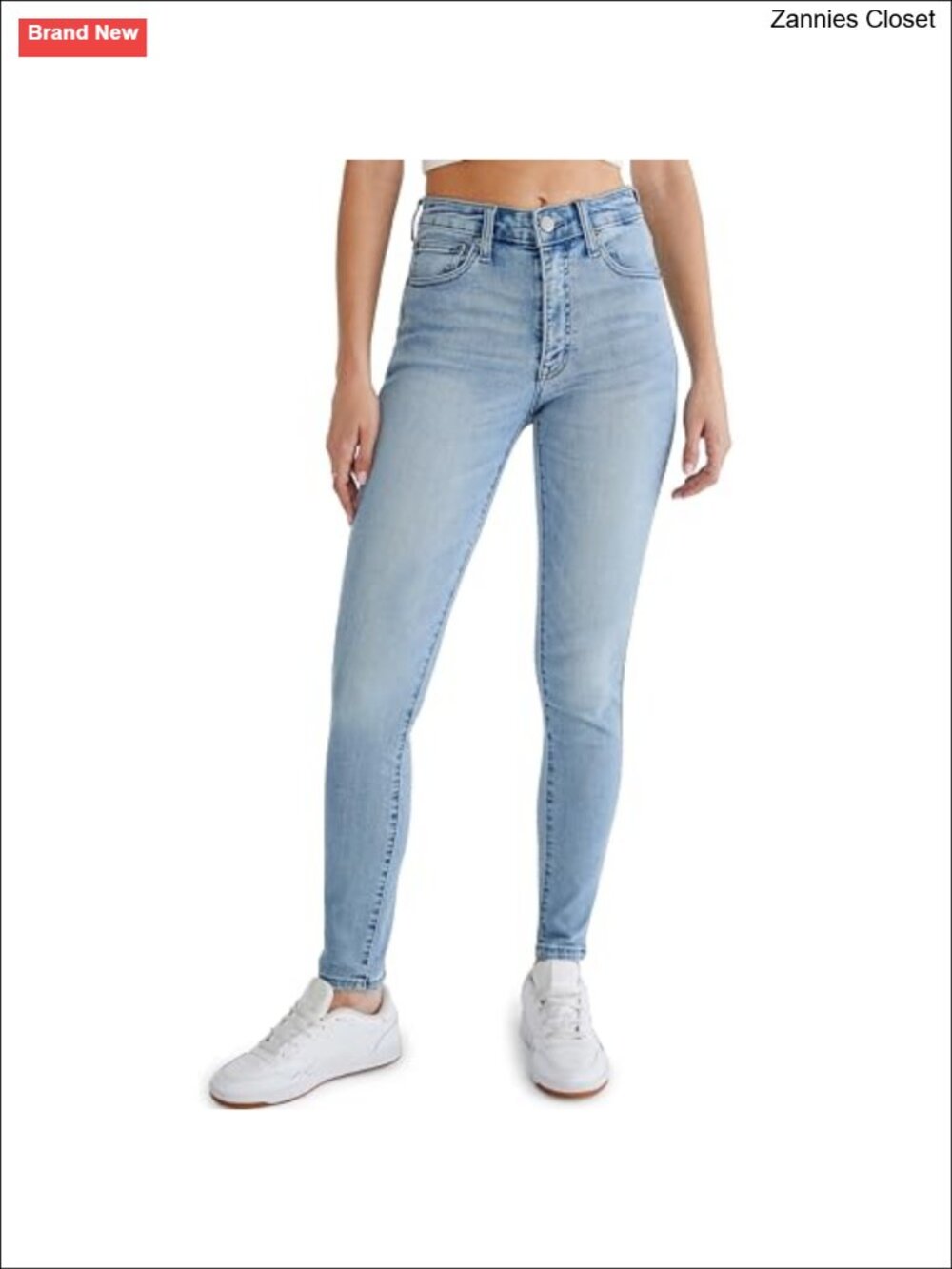 Aero High Waisted Jegging High Rise Skinny Fit 2-Way Stretch Denim
